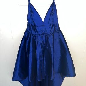 Large navy blue Windsor homecoming dress